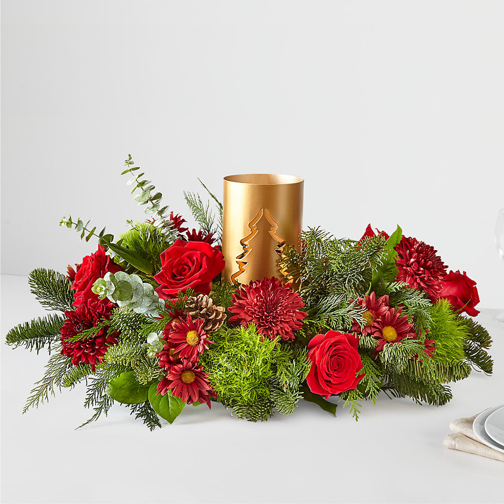 Toast the Season Centerpiece – Kenyon Ave Floral Co Inc, Wakefield RI