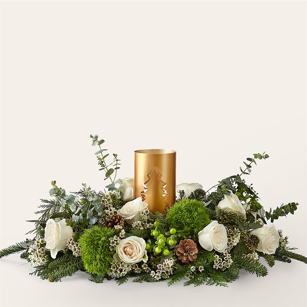 Chestnuts Roasting Centerpiece – Kenyon Ave Floral Co Inc, Wakefield RI