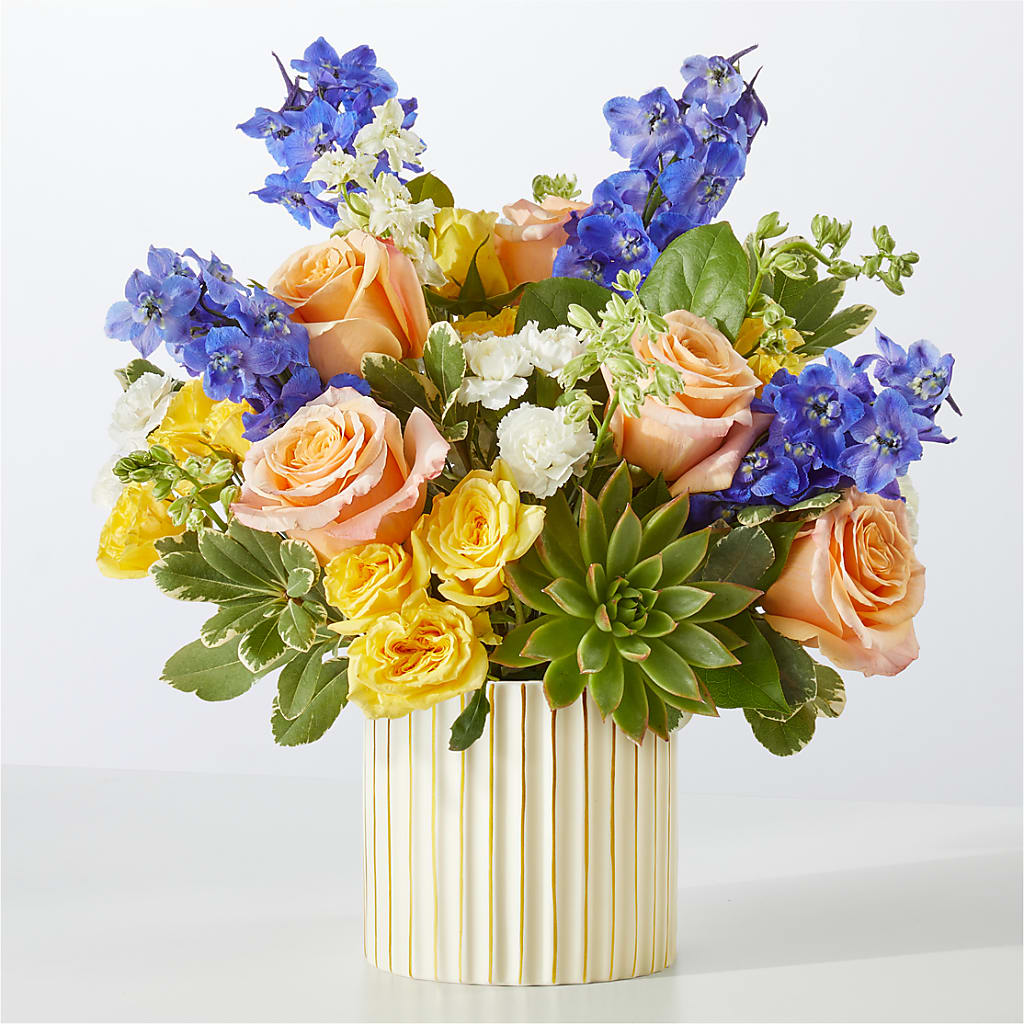Cobalt Reverie Bouquet – Kenyon Ave Floral Co Inc, Wakefield RI