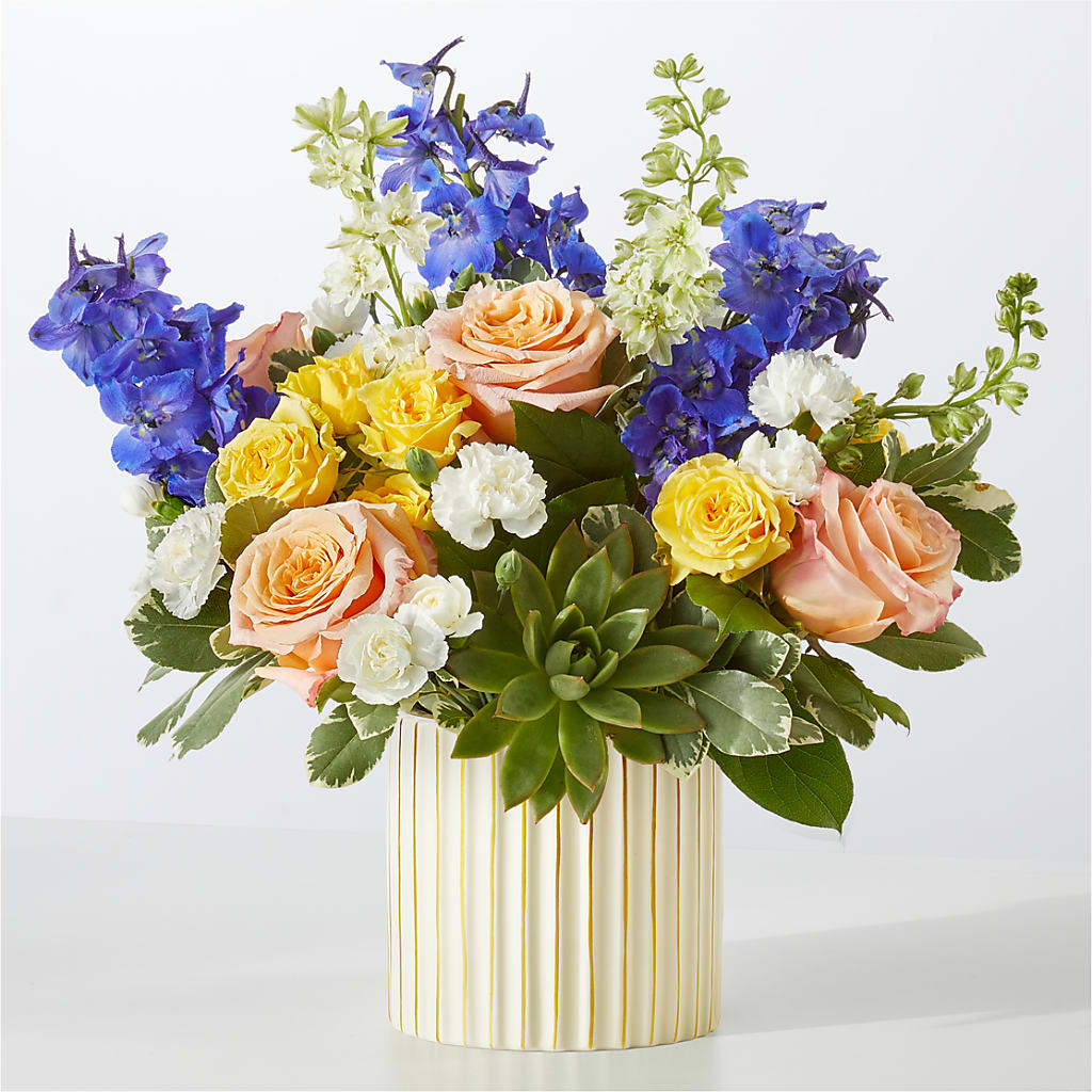 Cobalt Reverie Bouquet – Kenyon Ave Floral Co Inc, Wakefield RI