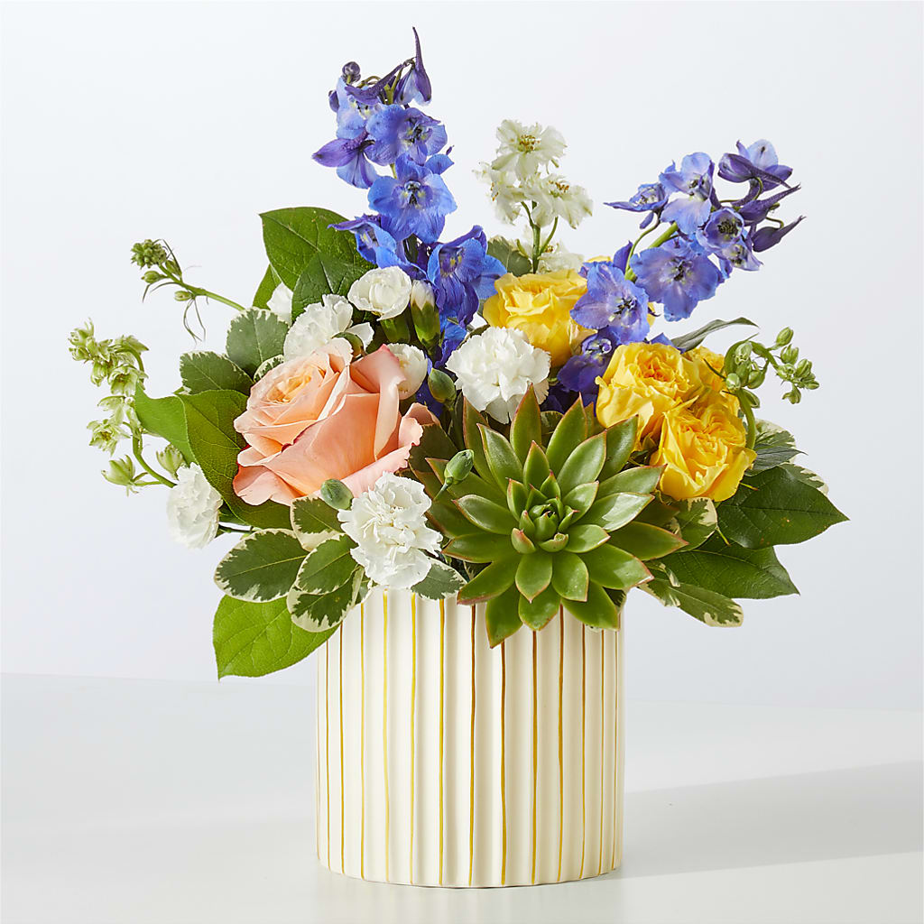Cobalt Reverie Bouquet – Kenyon Ave Floral Co Inc, Wakefield RI