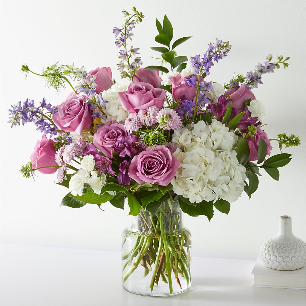 Violet Caress Bouquet – Kenyon Ave Floral Co Inc, Wakefield RI