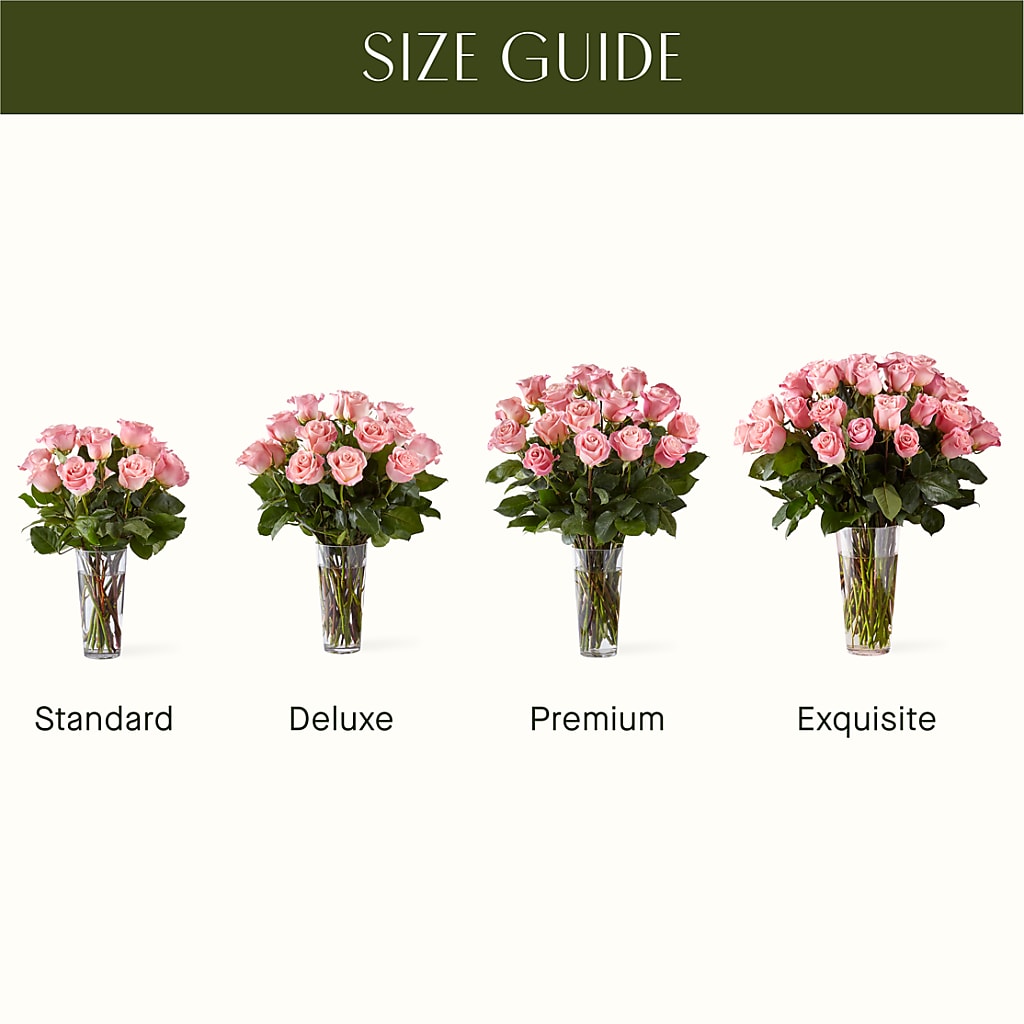 Long Stem Pink Rose Bouquet – Kenyon Ave Floral Co Inc, Wakefield RI