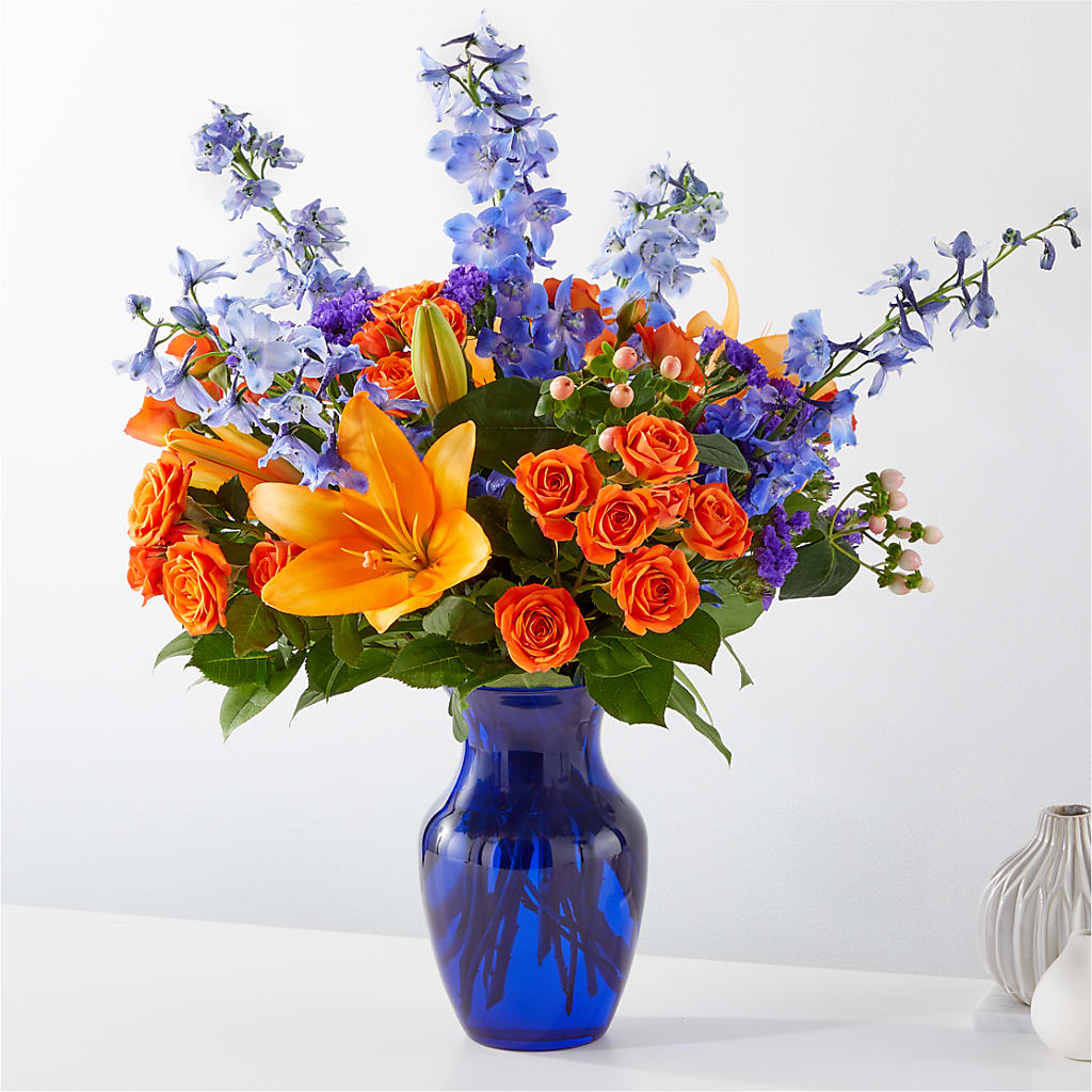 Radiant Citrus Bouquet – Kenyon Ave Floral Co Inc, Wakefield RI