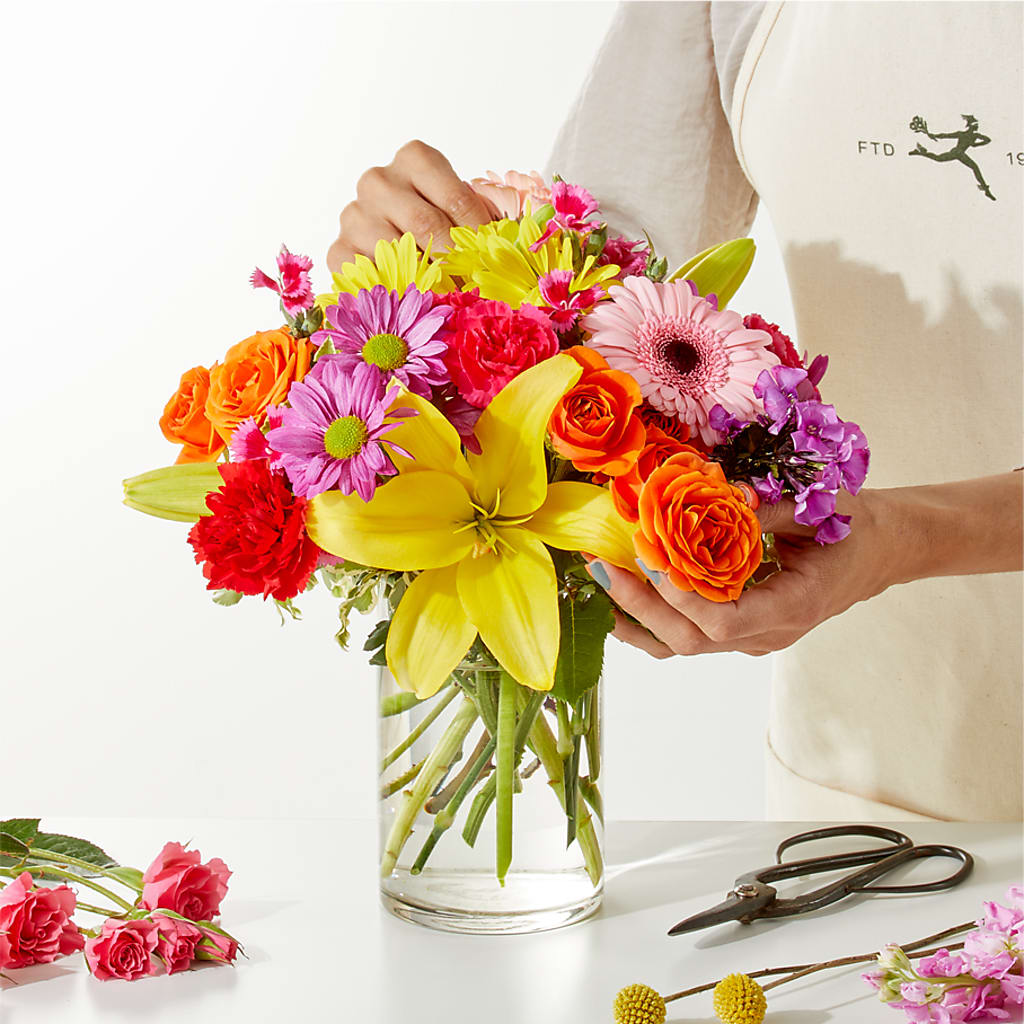 Cue the Confetti - A Florist Original – Kenyon Ave Floral Co Inc, Wakefield RI