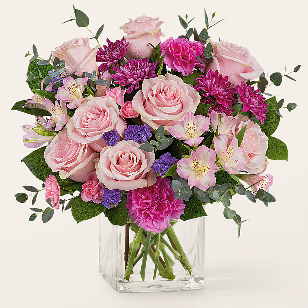 Rosy Radiance Bouquet – Kenyon Ave Floral Co Inc, Wakefield RI