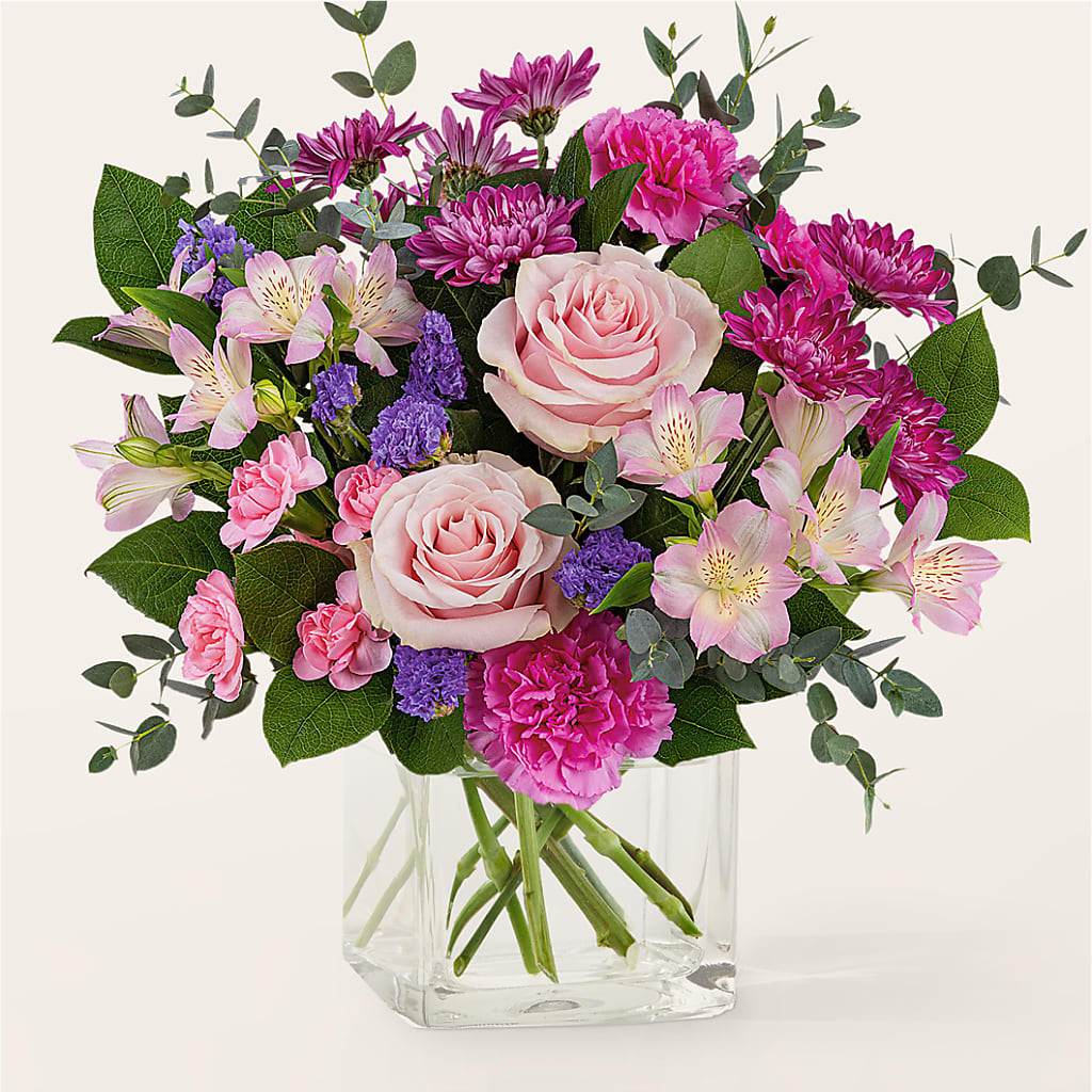 Rosy Radiance Bouquet – Kenyon Ave Floral Co Inc, Wakefield RI