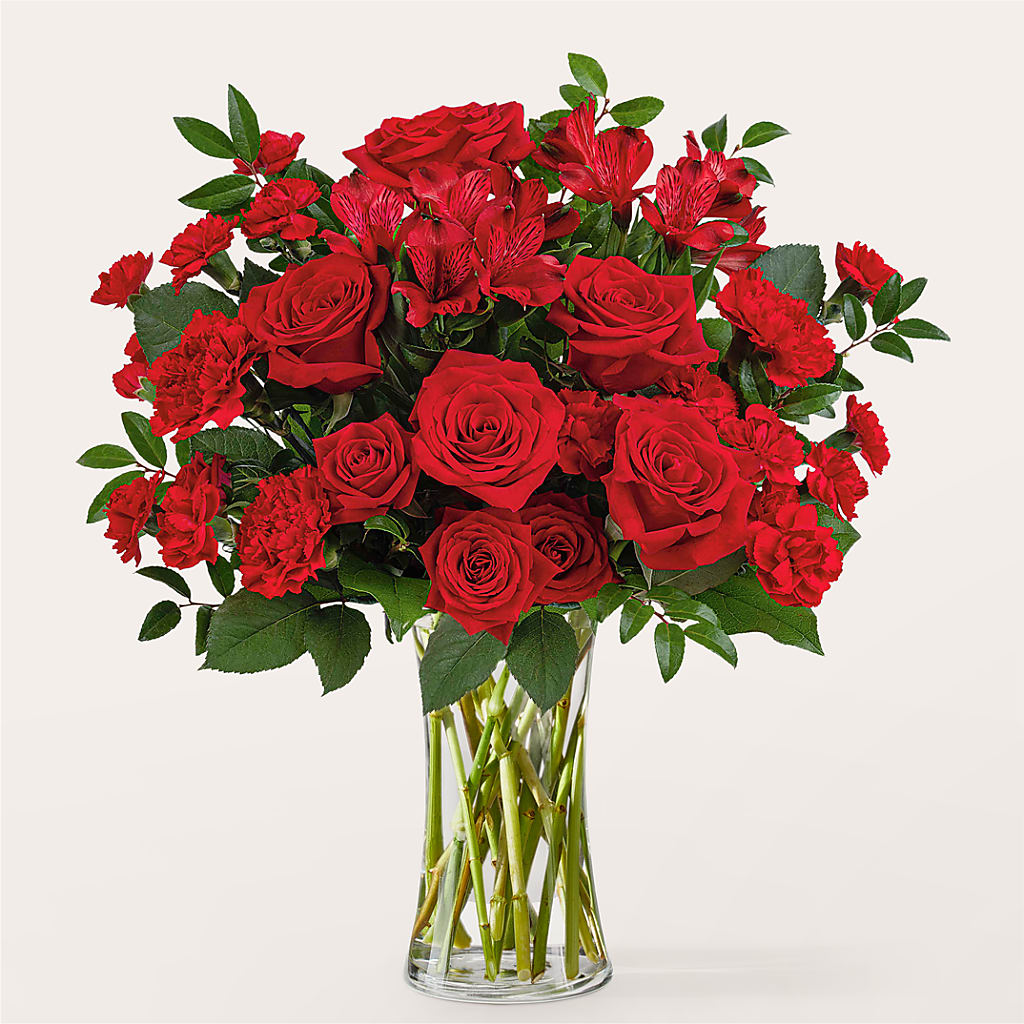 Brilliant Ruby Bouquet – Kenyon Ave Floral Co Inc, Wakefield RI