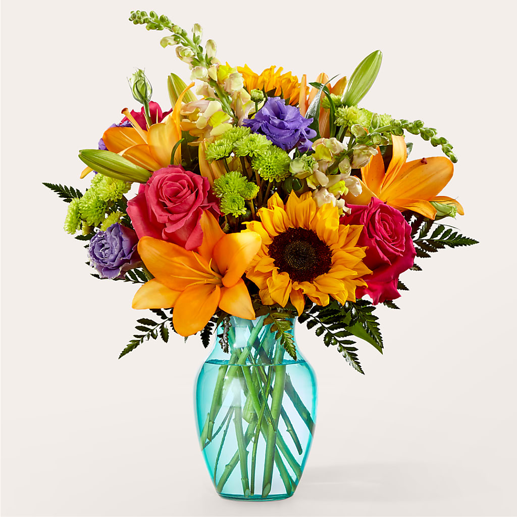 Double Rainbow Bouquet – Kenyon Ave Floral Co Inc, Wakefield RI