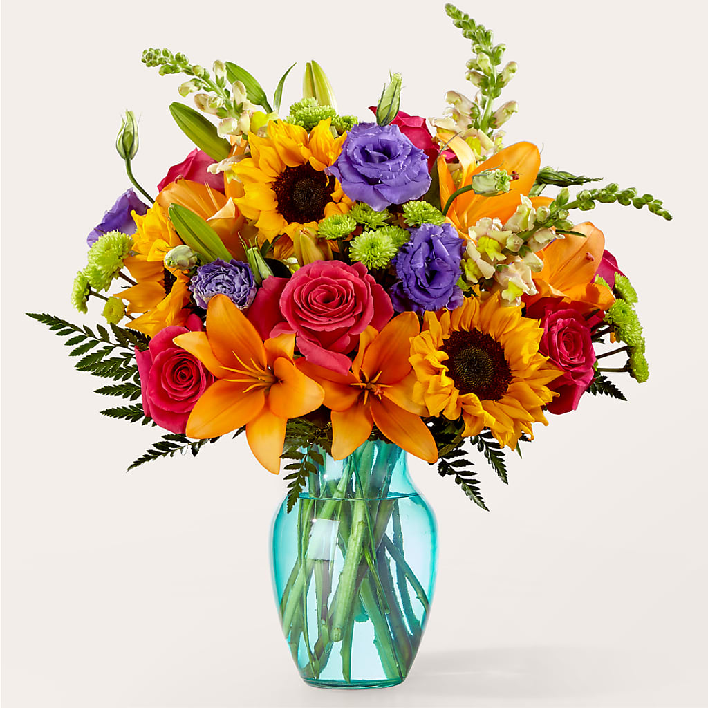 Double Rainbow Bouquet – Kenyon Ave Floral Co Inc, Wakefield RI