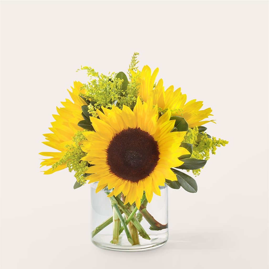 Beaming Sunflower Bouquet – Kenyon Ave Floral Co Inc, Wakefield RI