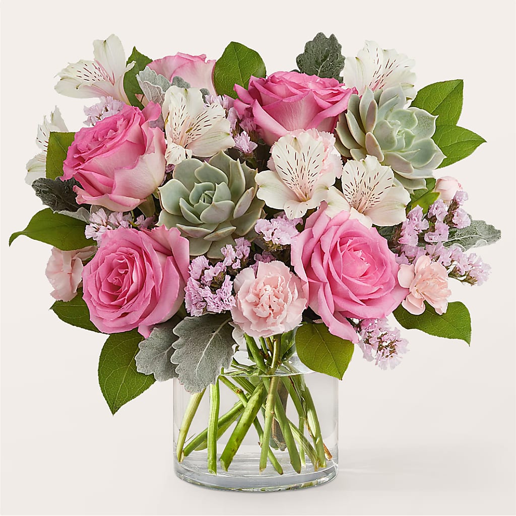 Dusty Rose Bouquet – Kenyon Ave Floral Co Inc, Wakefield RI