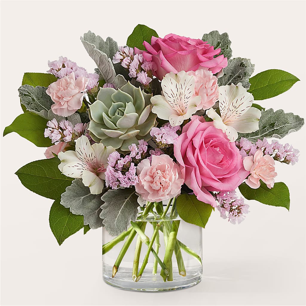 Dusty Rose Bouquet – Kenyon Ave Floral Co Inc, Wakefield RI