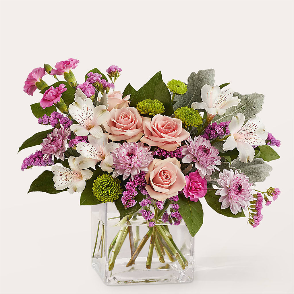 Pink Suede Bouquet – Kenyon Ave Floral Co Inc, Wakefield RI