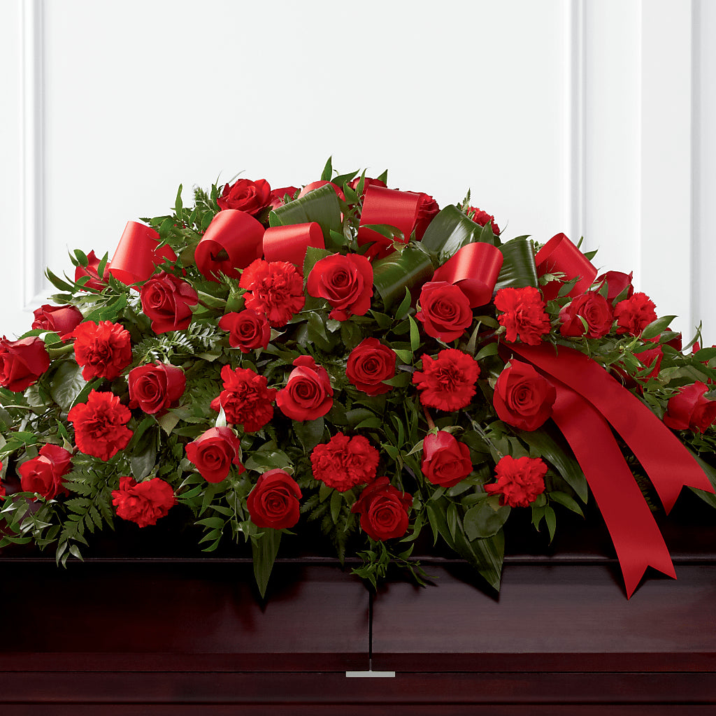 Tribute of Life Casket Spray – Kenyon Ave Floral Co Inc, Wakefield RI