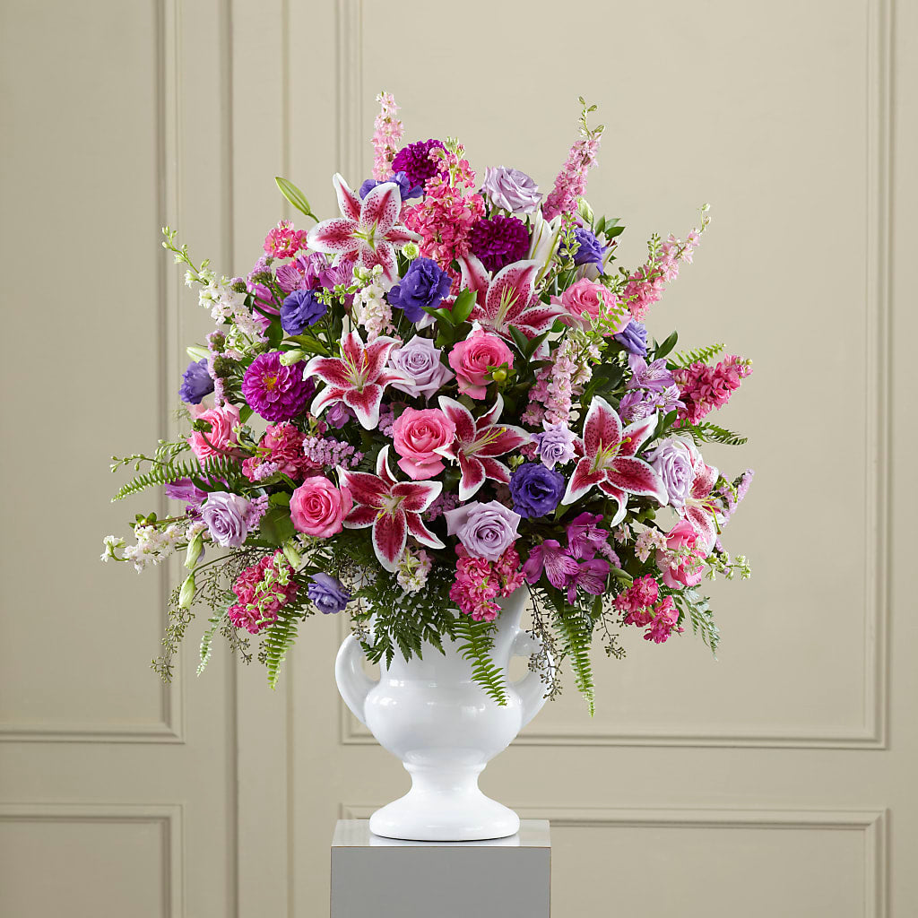 Peaceful Tribute Arrangement – Kenyon Ave Floral Co Inc, Wakefield RI