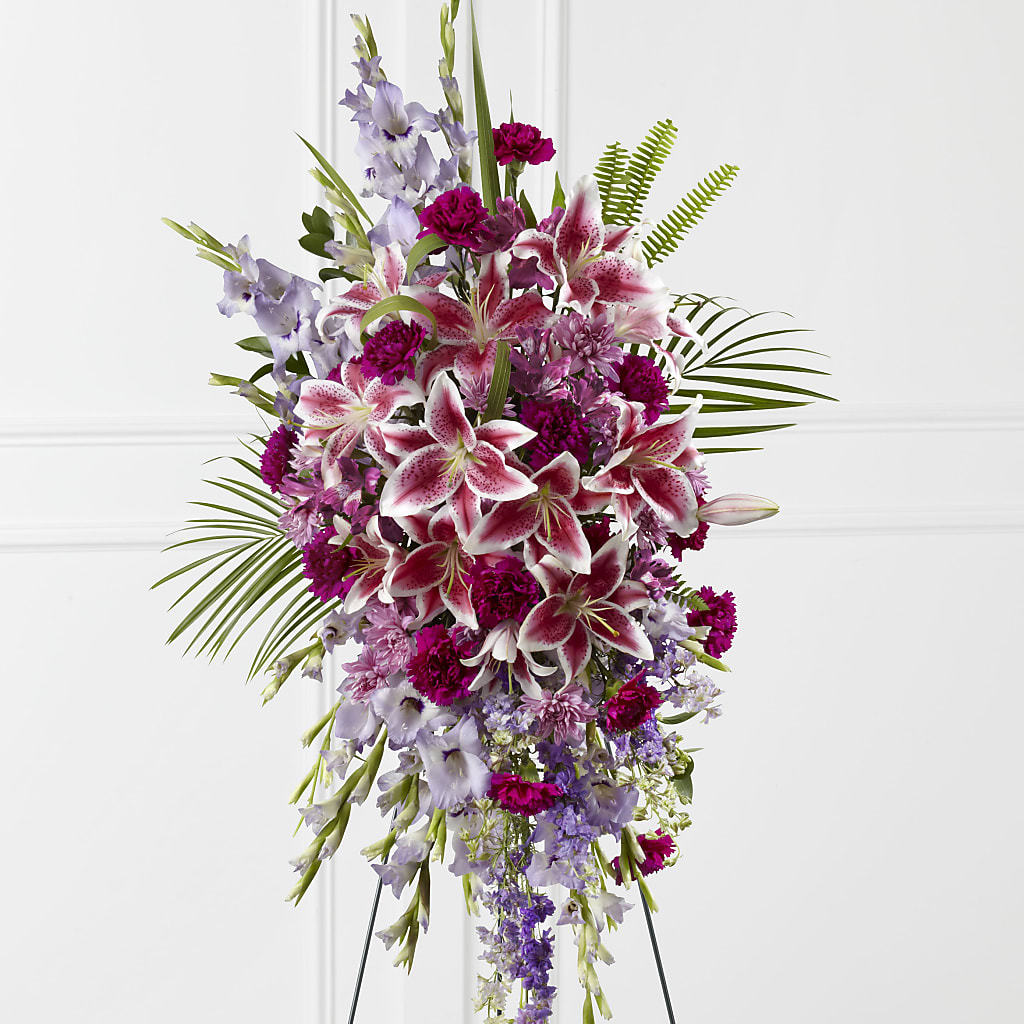 Tender Touch Standing Spray – Kenyon Ave Floral Co Inc, Wakefield RI