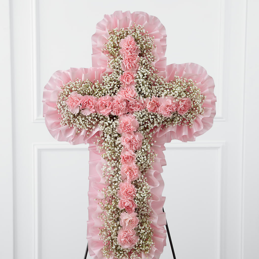 Angel's Cross Easel – Kenyon Ave Floral Co Inc, Wakefield RI