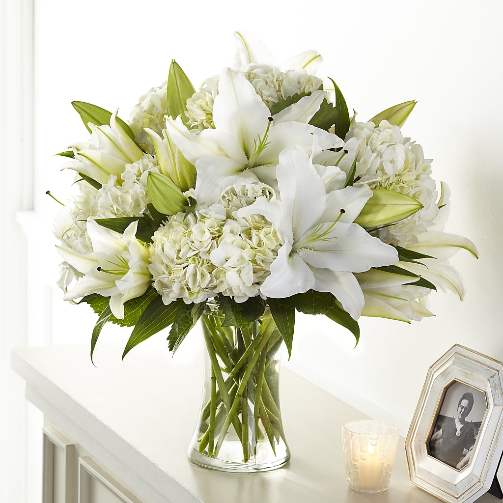 Compassionate Lily Bouquet – Kenyon Ave Floral Co Inc, Wakefield RI