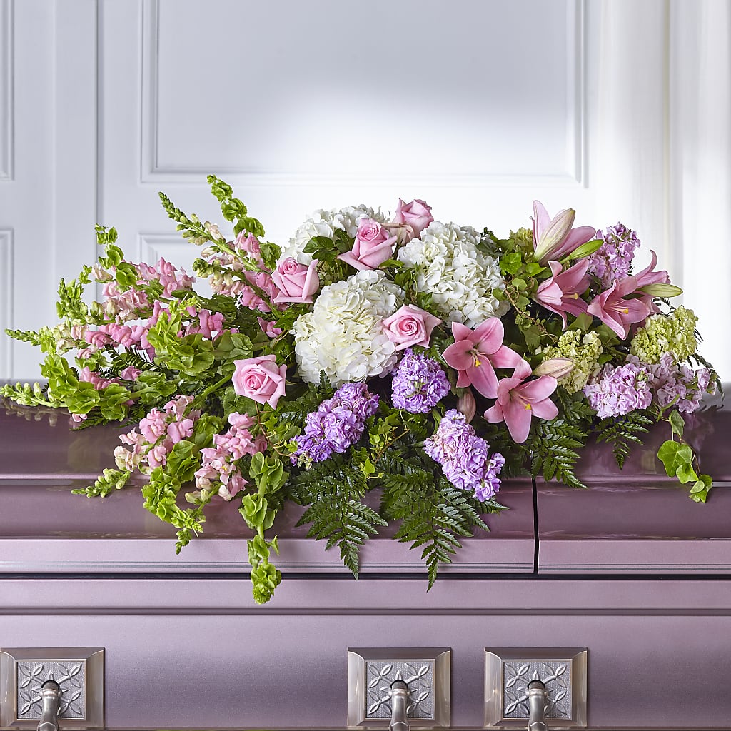 Life's Gratitude Casket Spray – Kenyon Ave Floral Co Inc, Wakefield RI