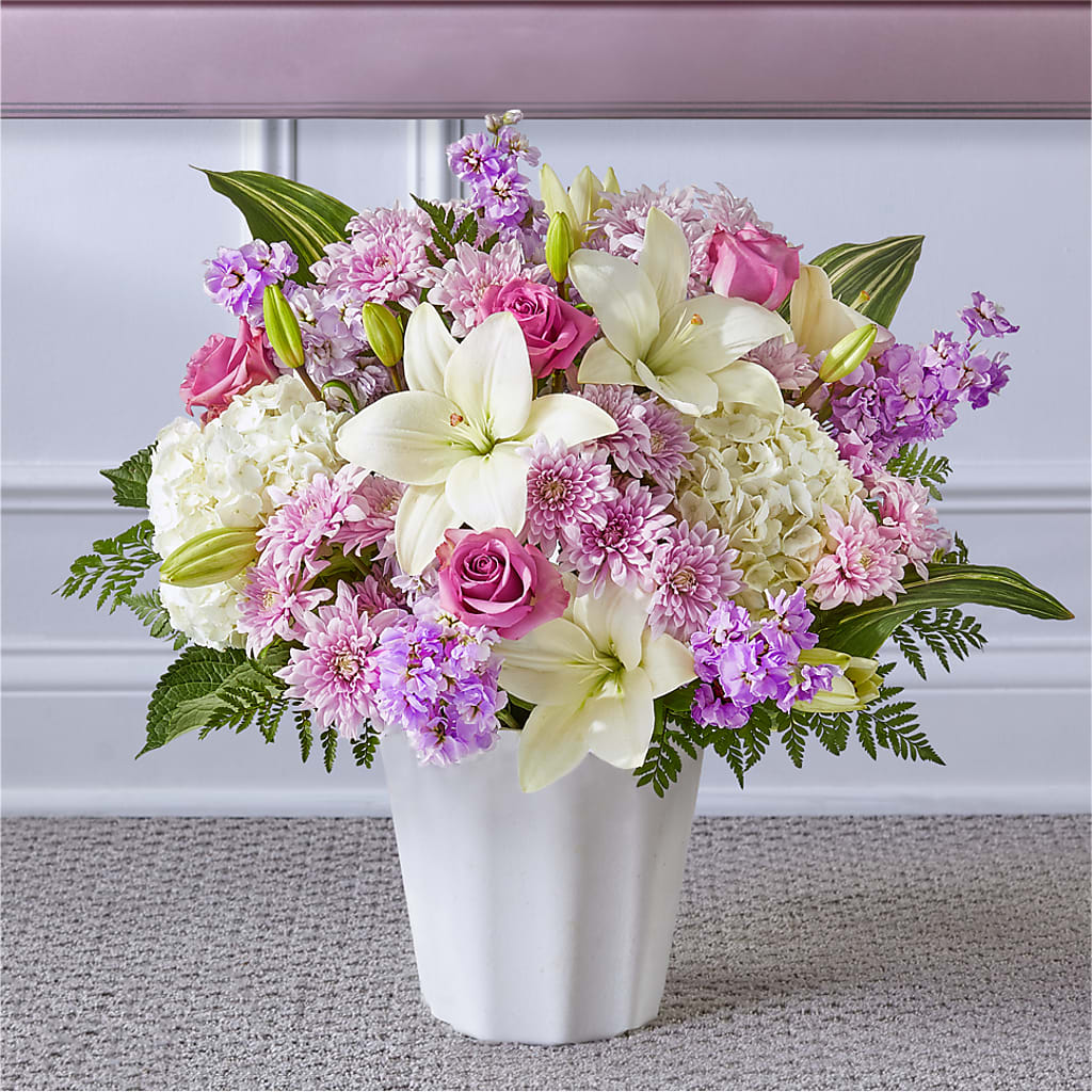 Heaven Sent Floor Basket – Kenyon Ave Floral Co Inc, Wakefield RI