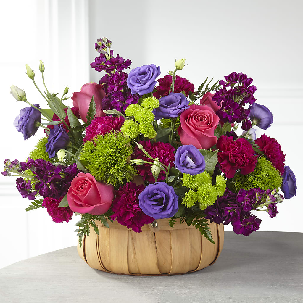 Serene Sanctuary Basket – Kenyon Ave Floral Co Inc, Wakefield RI