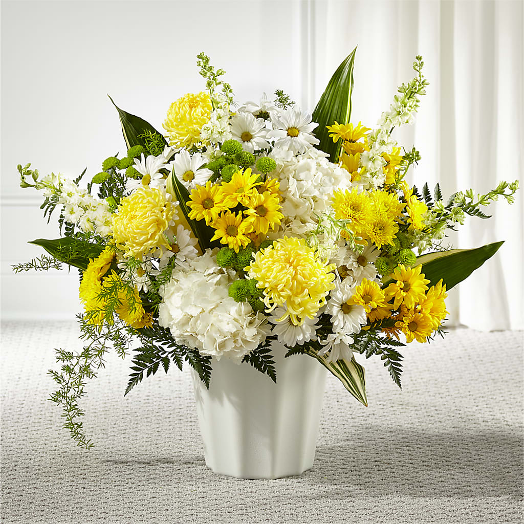 Unity & Grace Floor Basket – Kenyon Ave Floral Co Inc, Wakefield RI