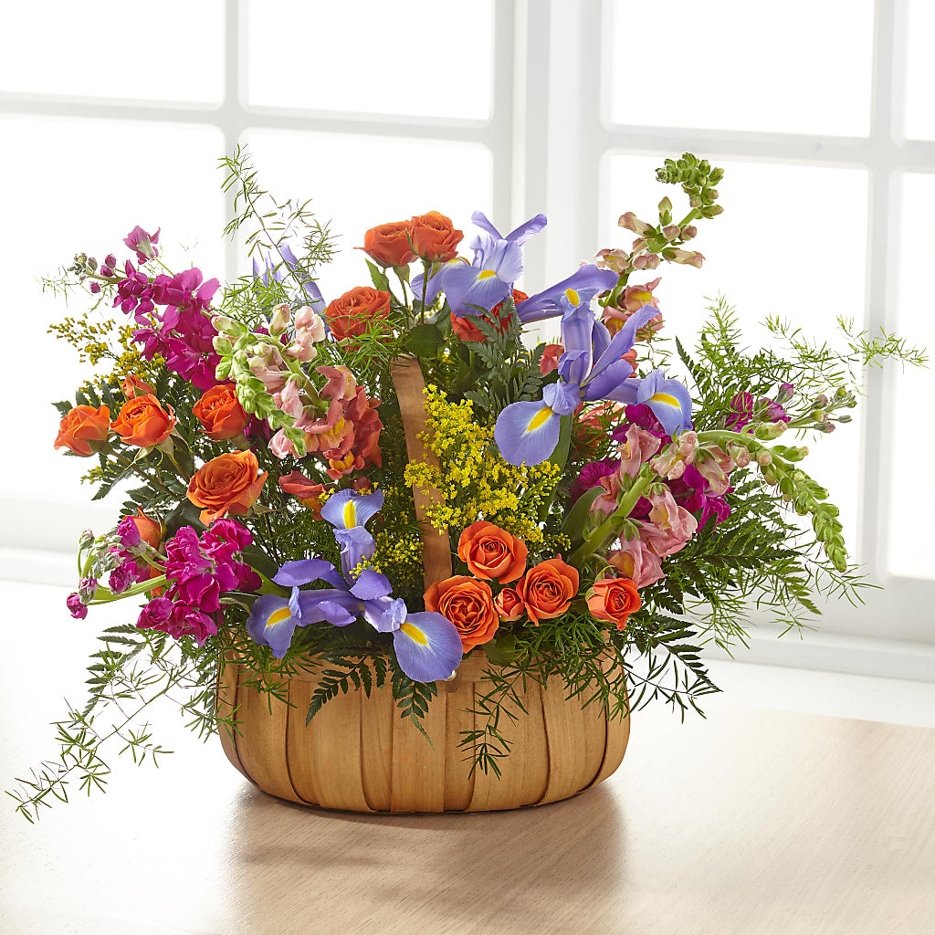 Garden of Life Basket – Kenyon Ave Floral Co Inc, Wakefield RI