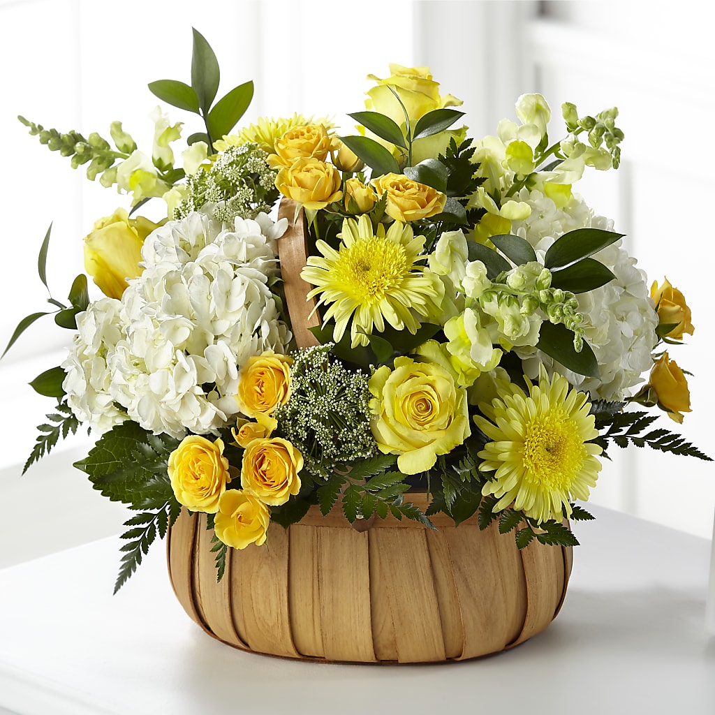 Rustic Remembrance Basket – Kenyon Ave Floral Co Inc, Wakefield RI