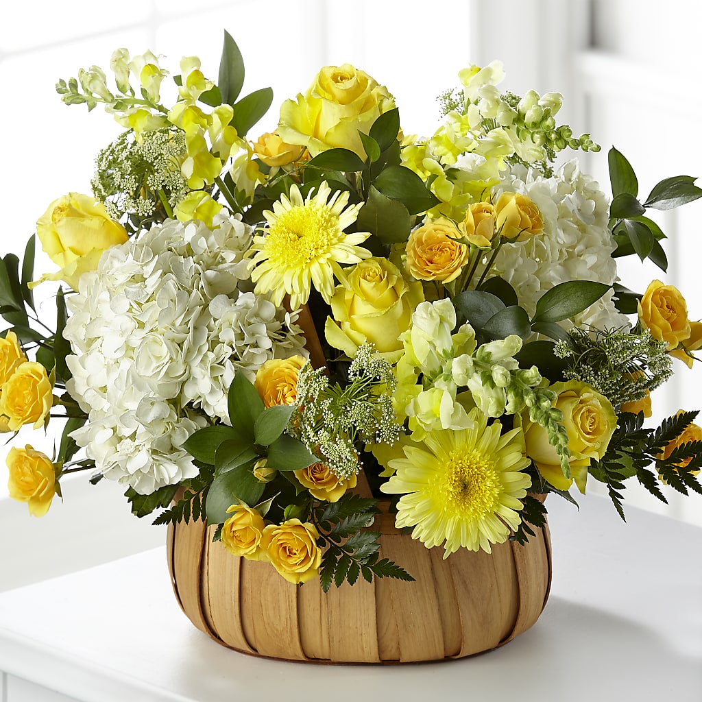 Rustic Remembrance Basket – Kenyon Ave Floral Co Inc, Wakefield RI