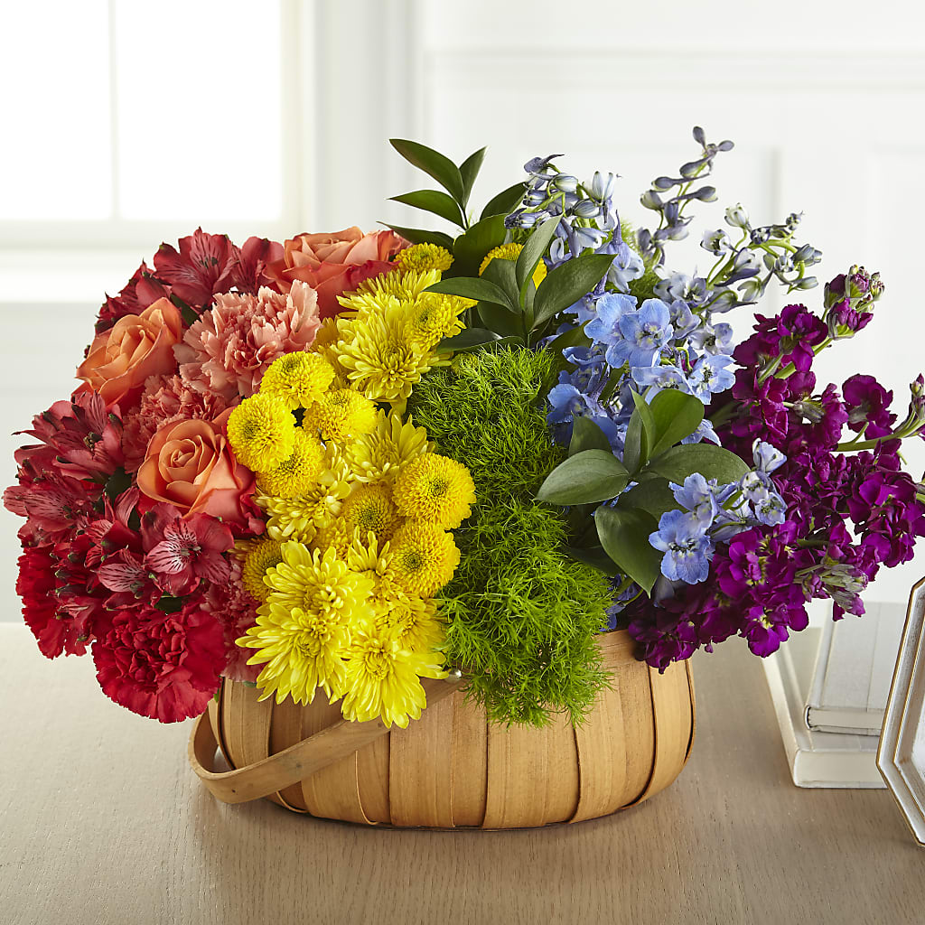 Prideful Basket – Kenyon Ave Floral Co Inc, Wakefield RI