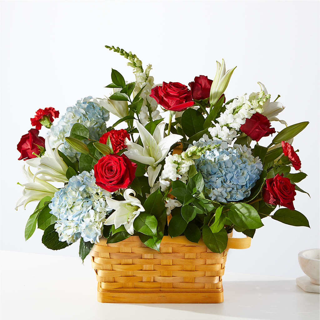 Greater Glory Basket – Kenyon Ave Floral Co Inc, Wakefield RI