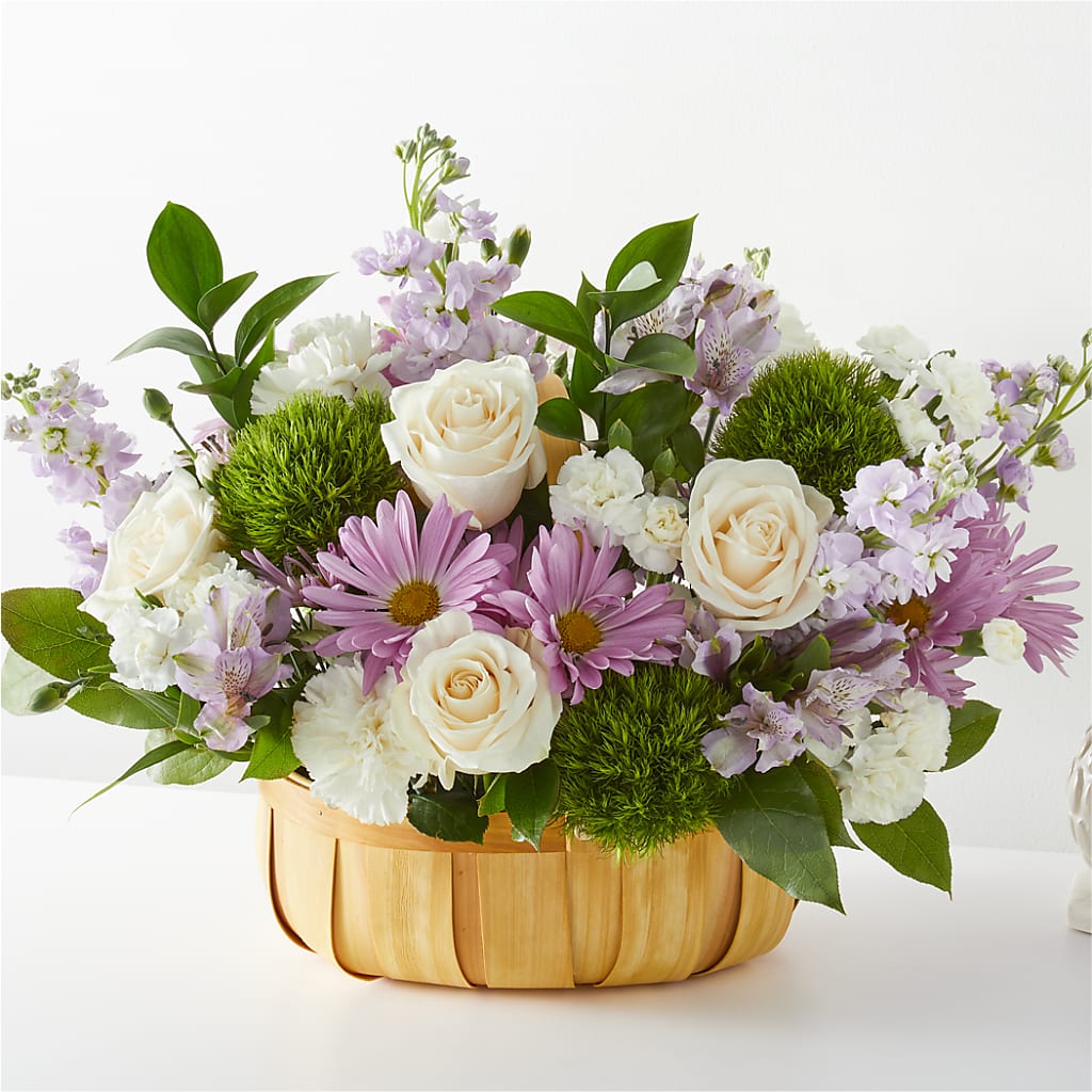 Peace & Love Basket – Kenyon Ave Floral Co Inc, Wakefield RI