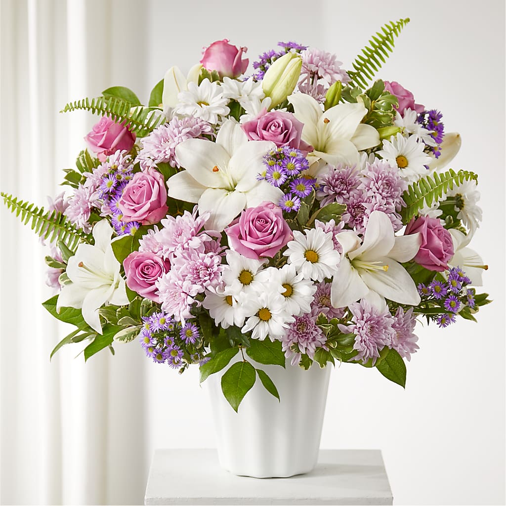 Warmest Thoughts Tabletop Basket – Kenyon Ave Floral Co Inc, Wakefield RI