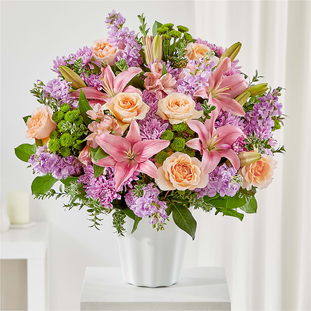 Supportive Embrace Tabletop Basket – Kenyon Ave Floral Co Inc, Wakefield RI