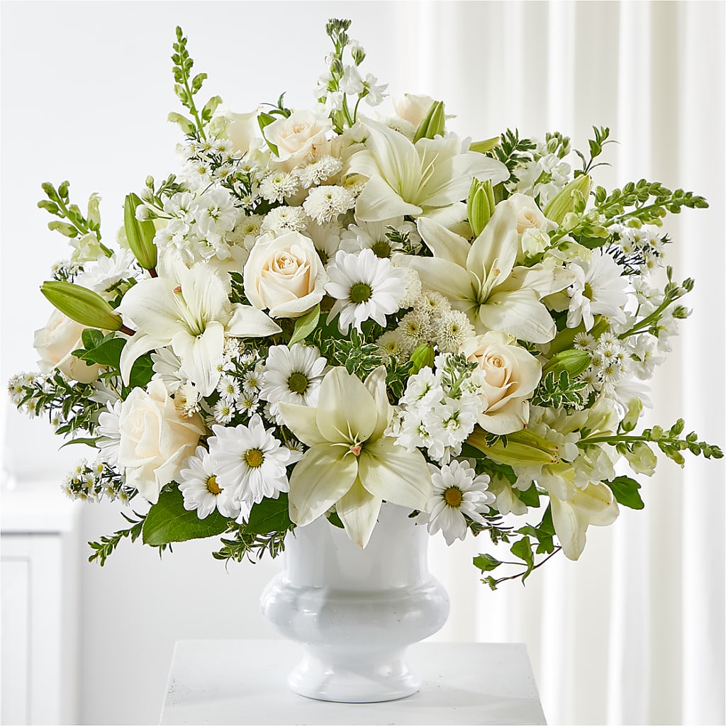 Uplifting Urn Arrangement – Kenyon Ave Floral Co Inc, Wakefield RI