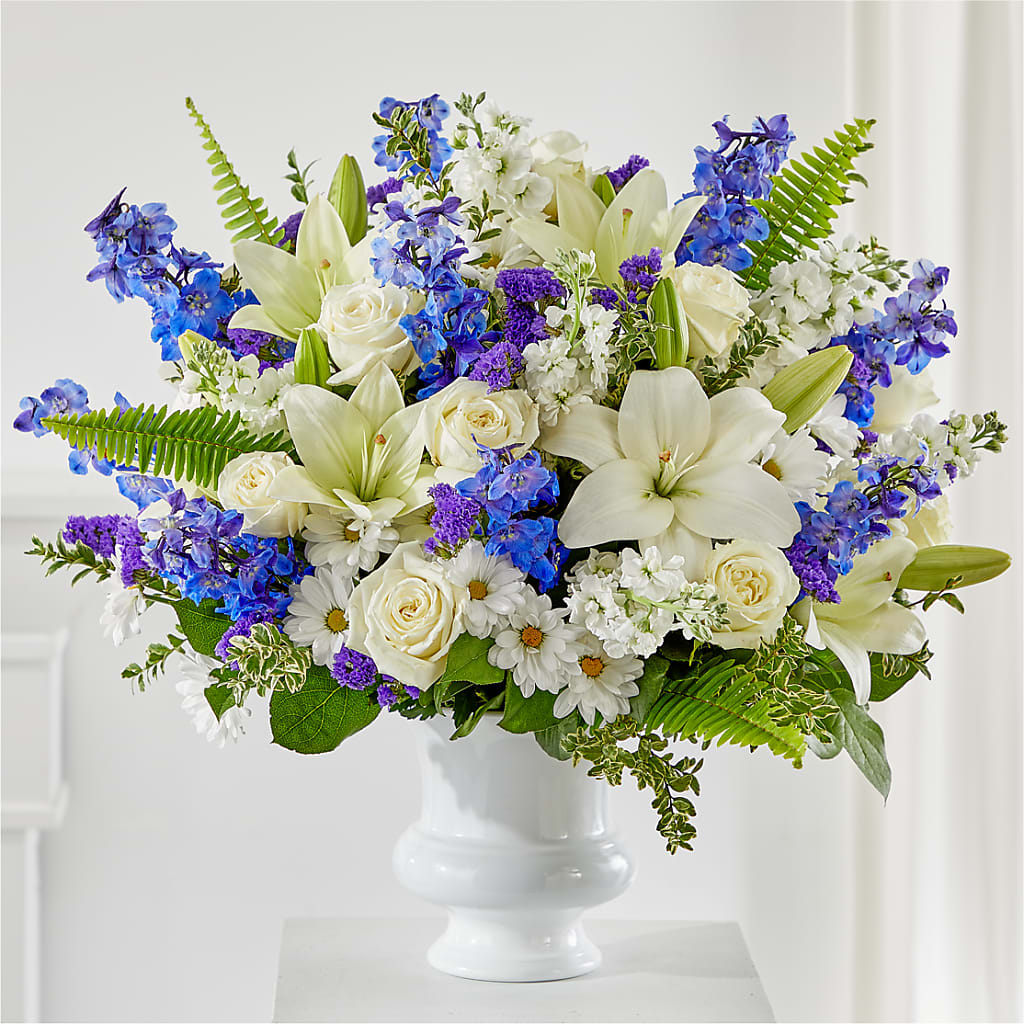 Expressions of Hope Urn Arrangement – Kenyon Ave Floral Co Inc, Wakefield RI