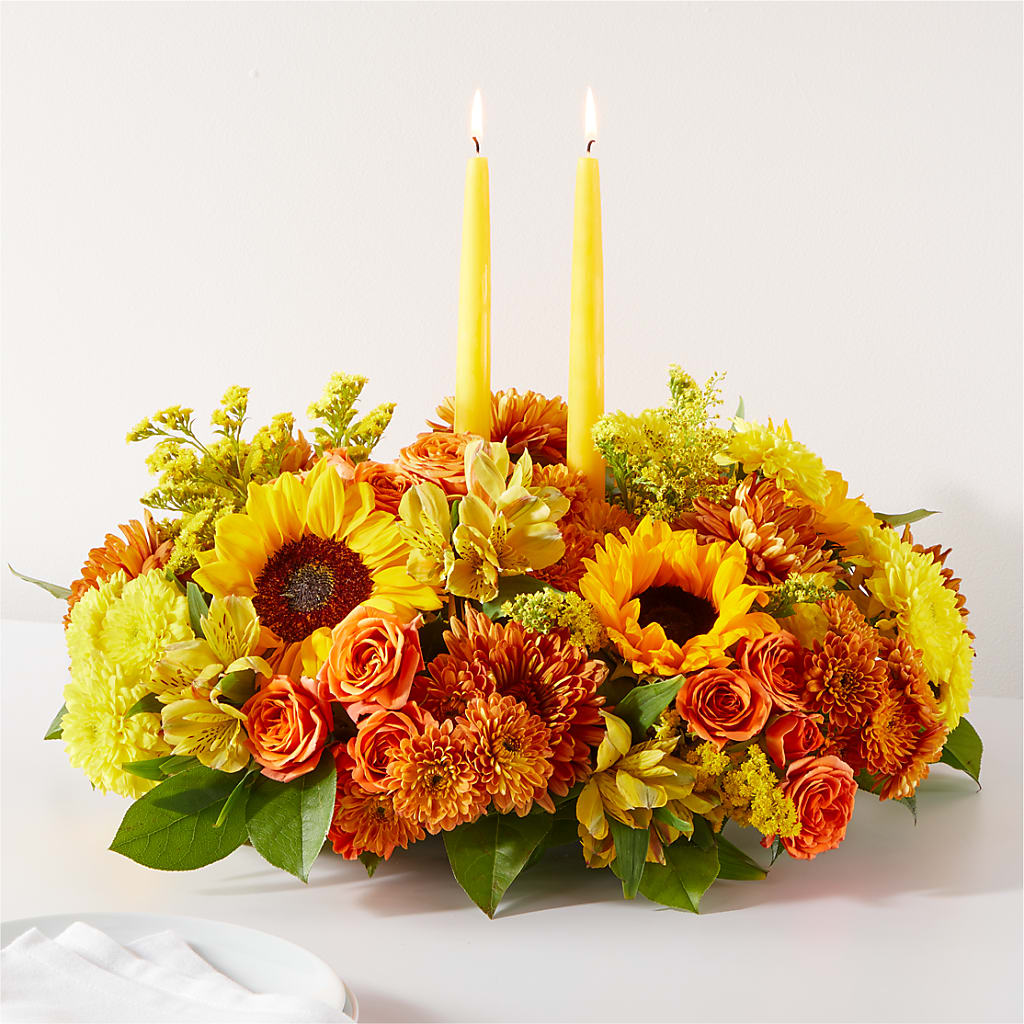 Autumn Harmony Centerpiece – Kenyon Ave Floral Co Inc, Wakefield RI