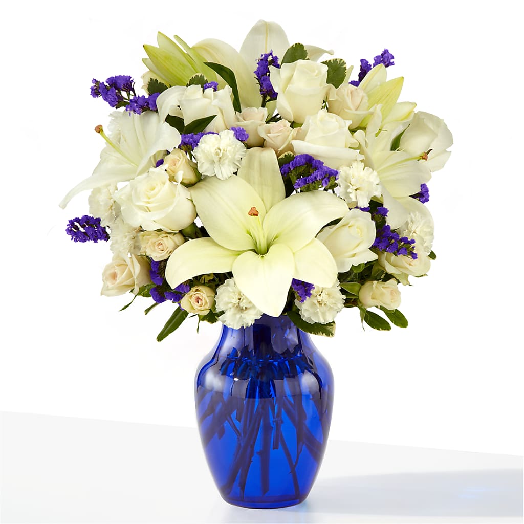 Sapphire Rush Bouquet – Kenyon Ave Floral Co Inc, Wakefield RI