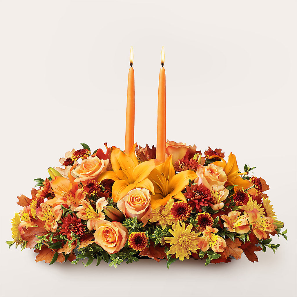 Traditions Centerpiece – Kenyon Ave Floral Co Inc, Wakefield RI