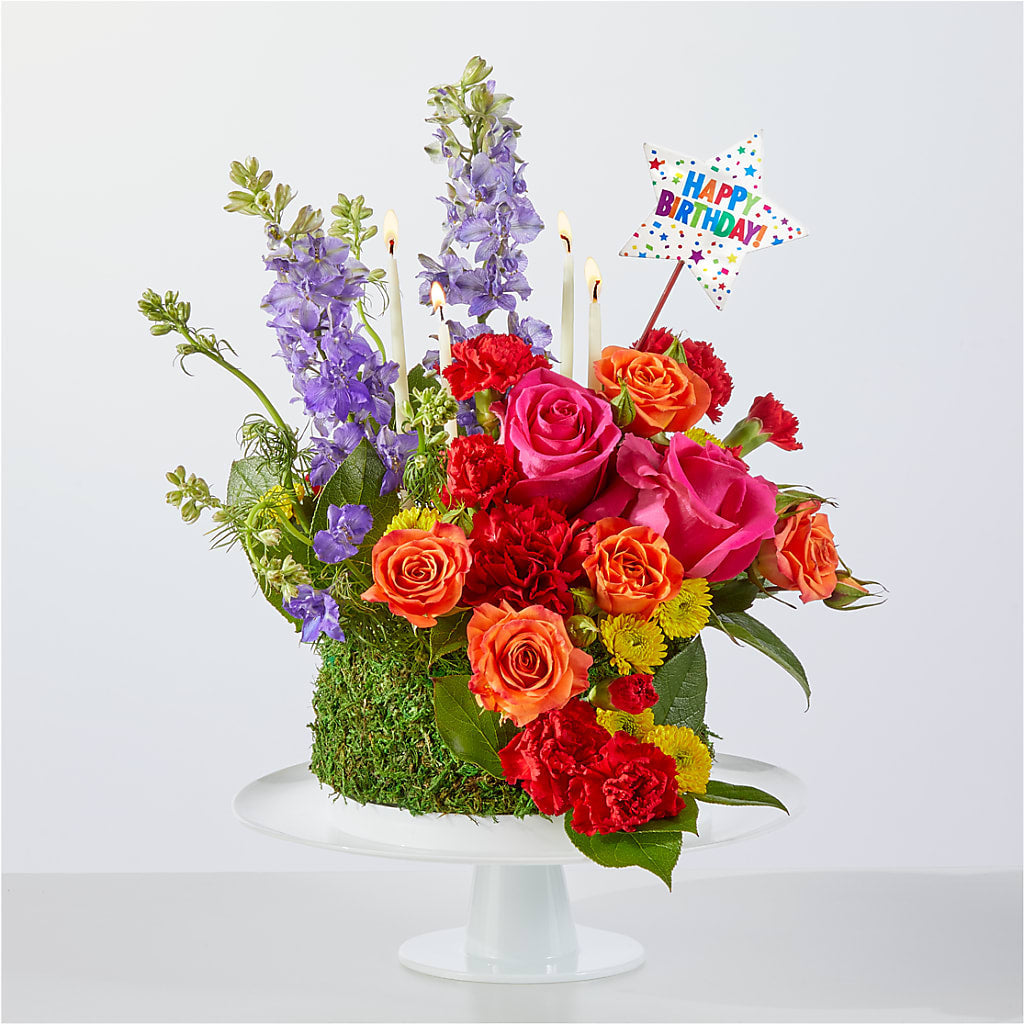 Best Year Yet Floral Cake – Kenyon Ave Floral Co Inc, Wakefield RI