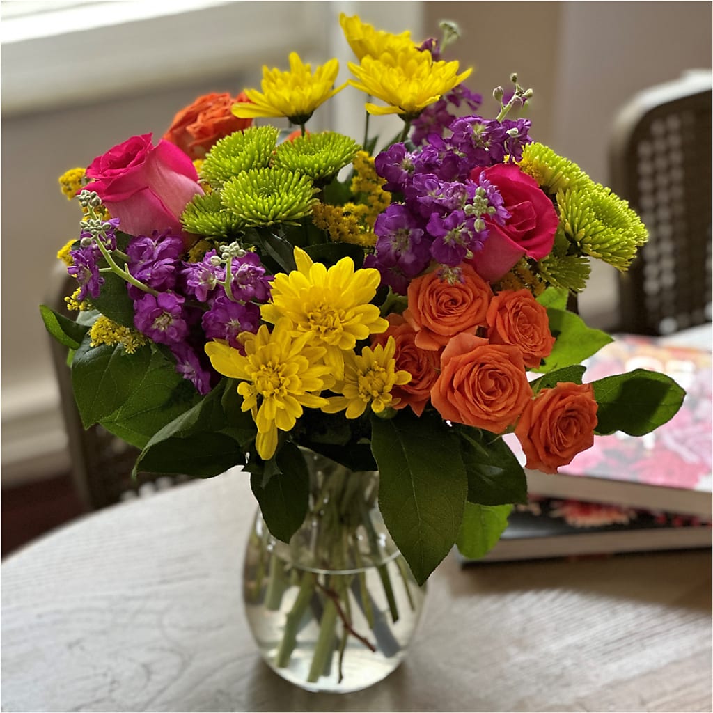 Bold & Bright – A Florist Original –  Kenyon Ave Floral Co Inc, Wakefield RI