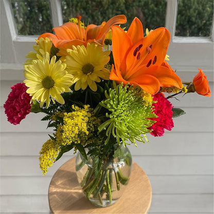 Bold & Bright – A Florist Original –  Kenyon Ave Floral Co Inc, Wakefield RI