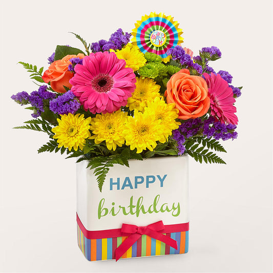 Birthday Brights Bouquet –  Kenyon Ave Floral Co Inc, Wakefield RI