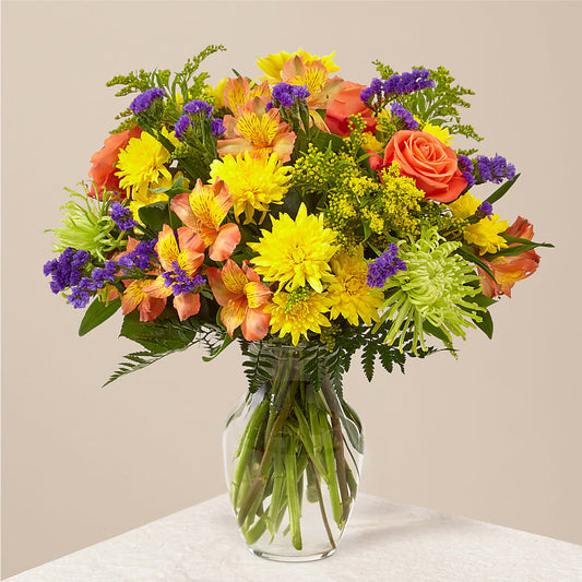 Marmalade Skies Bouquet – KENYON AVE FLORAL CO INC, Wakefield RI