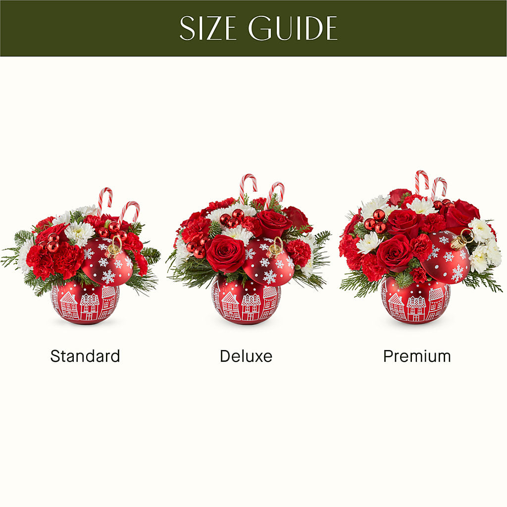 Cheer in the Air Ornament –  Kenyon Ave Floral Co Inc, Wakefield RI