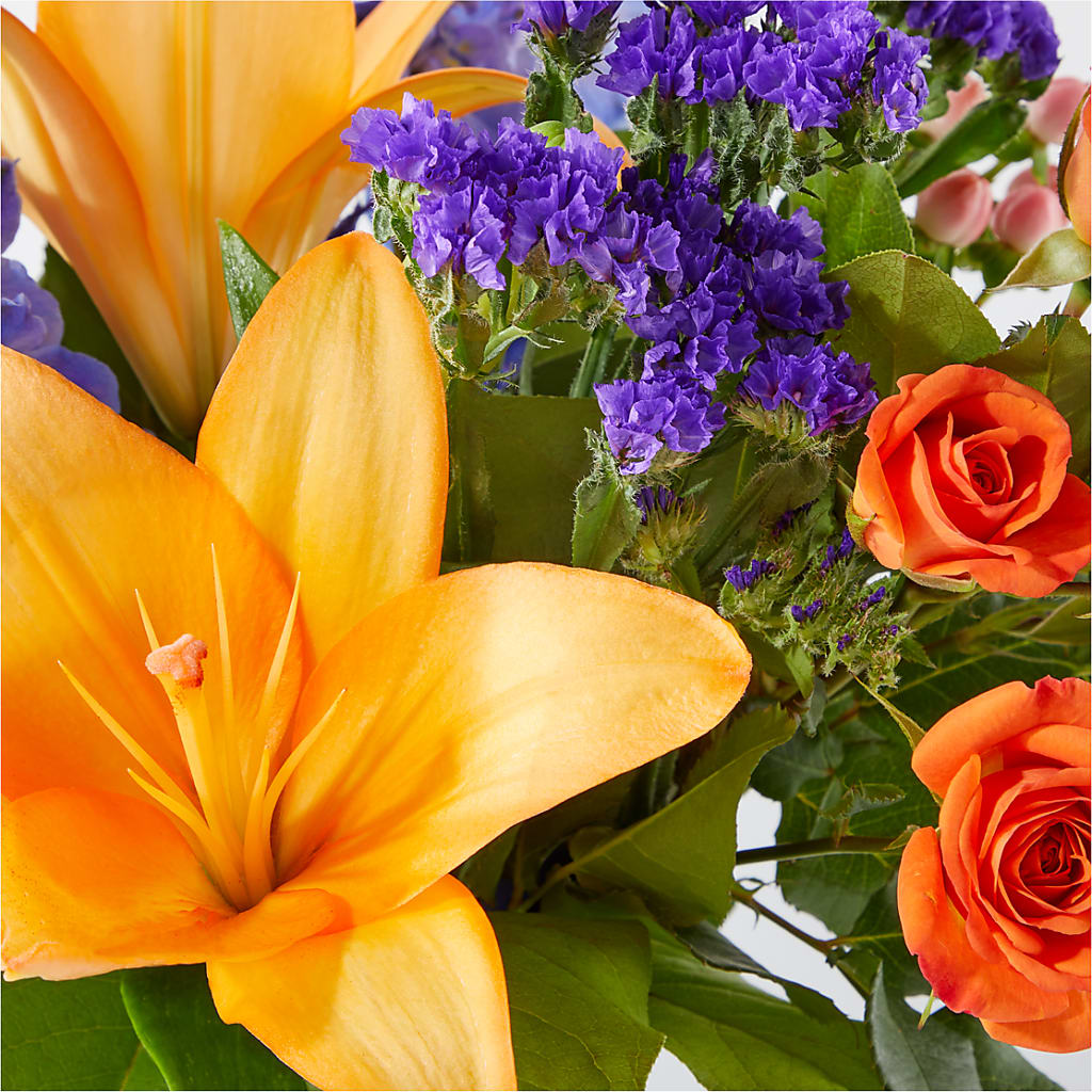 Radiant Citrus Bouquet –  Kenyon Ave Floral Co Inc, Wakefield RI