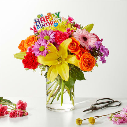 Cue the Confetti - A Florist Original –  Kenyon Ave Floral Co Inc, Wakefield RI