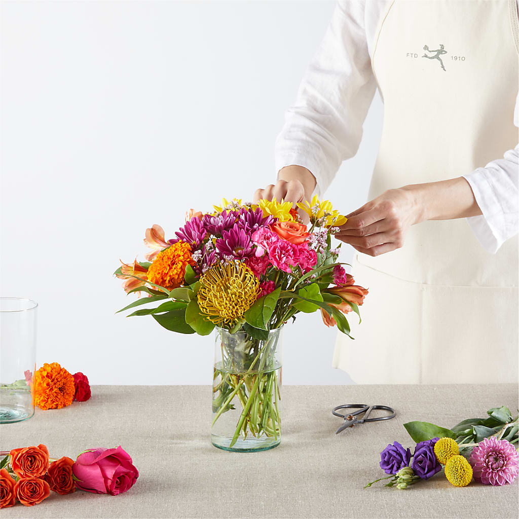 Feast of Color – A Florist Original –  Kenyon Ave Floral Co Inc, Wakefield RI
