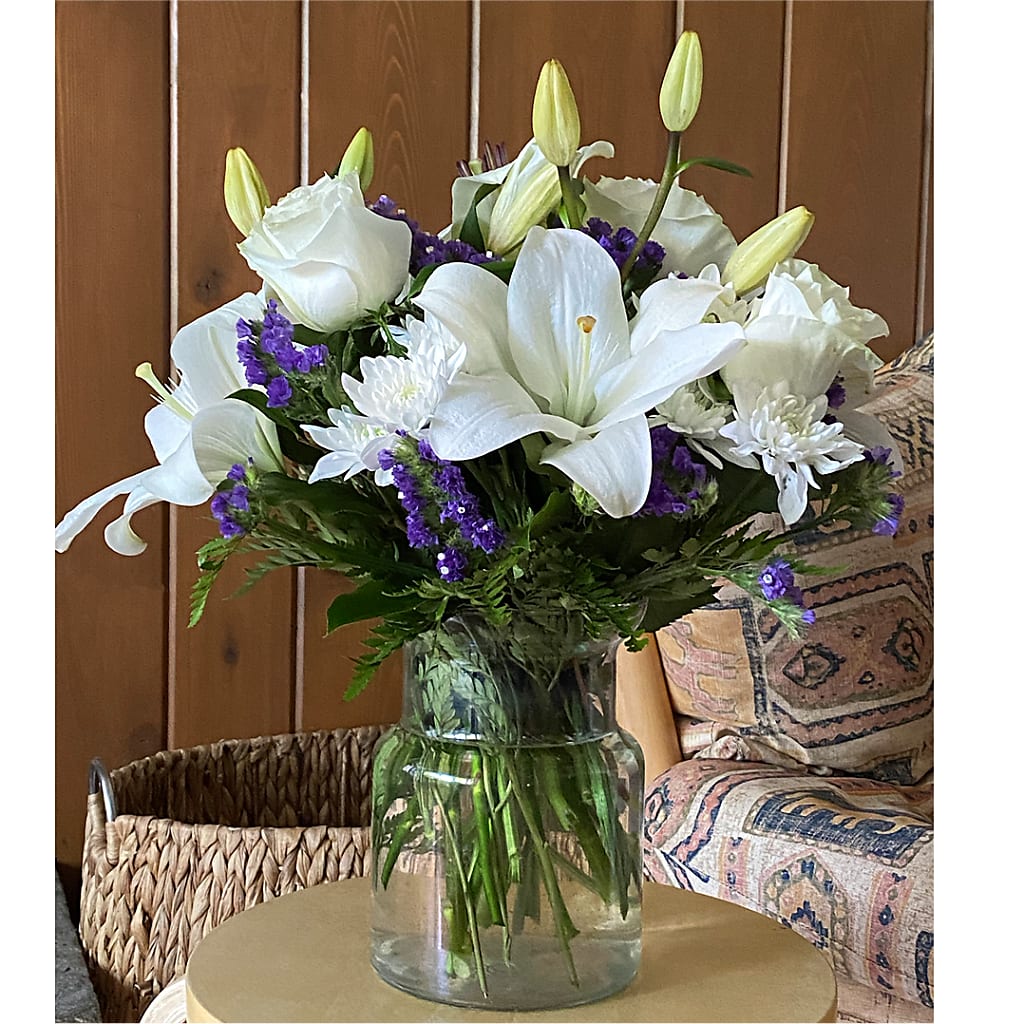 Beyond Blue Bouquet –  Kenyon Ave Floral Co Inc, Wakefield RI